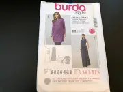 Burda Style Pattern 7164 Ms MATERNITY Dress~Tunic w/Gusset & Side Gathers 12- 24