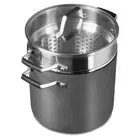Calphalon 8qt Hard Anodized Nonstick Pan Pot Steamer Pasta Cooker Oven$