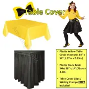 Emma Wiggle Party Table Cover Skirt Cloth Birthday Decoration The Wiggles supply