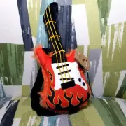 PLAY San Francisco Guitar Hero Rock'N Rollover Dog Toy Certified Non Toxic