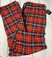 Men's Architect Sleep Pant XL Red Plaid NWT Sleepwear