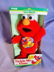 BRAND NEW 15” VINTAGE 1996 TICKLE ME ELMO Sesame Street TYCO In Box Muppet Toy