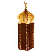 Wooden Ramadan Advent Calendar Eid DIY Wooden Countdown Calendar Cabinet Decor