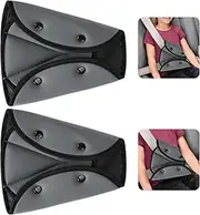 Seat Belt Adjuster for 2 Packs Car Seatbelt Triangle Positioner for Shoulder Neck Strap Adjuster Protective Safety Strap Adjuster