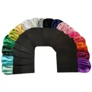 Men's Solid Color Puff Style Pre Folded Pocket Square on Card