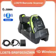 Zebra LI3678-SR0F003VZWW Ultra-Rugged Cordless 1D Barcode Scanner Cradle & Cable