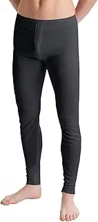 [Prime Fashions] Mens Thermal Long John Bottom Ultra Soft Brushed Inside Warm Underwear for Winter and Coolest Weathers
