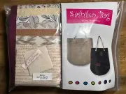 Sue Spargo Spring Colorway Sashiko Bag Pattern, Kit & Embellishing Threads - New