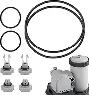 For Intexs Pool Pump Replacement Parts, 25004/2, 500 Gallon Pool Pump Replacement Filter Kit, Sand Filter Pump Seal Gasket Parts O Ring Kit