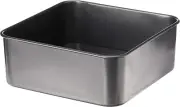 Wiltshire Loose Base Heavy Duty Square Cake Pan, 25 Cm