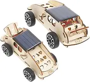 Toddmomy Solar Power Car Model Kits Kids Educational Toys Solar System Building Toys Practice Kit