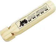 Solid Wood Train Whistle 4 Tone, Role Play Lover Wooden Whistle Thomas for Educational Party favorsToy Gift Prop Contest or Carnival Prize