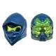 <樂高人偶小舖>正版樂高LEGO 特殊8 忍者 深藍 面罩 頭盔 透明螢光綠