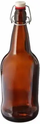 1 X 32 oz. Amber EZ Cap Kombucha Bottle