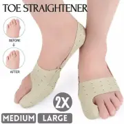 Bunion Corrector Big Toe Splint Straightener Hallux Valgus Foot Separator Hammer