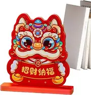 Gvblkq Chinese New Year Centerpieces, Lunar New Year Ornaments, 2025 New Year Decorations, Themed Ornaments, Festive Table Centerpieces, Red Lantern Decorations, Gold Accent Ornaments, Year o