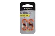 S-Biner Microlock PolyCarbonate, Pack of 2 (Orange)