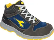 Diadora Utility Run Mid S3S, safety boots unisex , color: Dark Grey/Dark Blue/Yellow , size: 49 EU