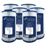 ClurTech Spa Filter 6 Pack for Pentair Rainbow Dynamic Series IV Waterway C-4335