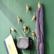 Creative Bird Hook Multi-Function Wall Hanging Door Decoration Coat Shelf Key Cl