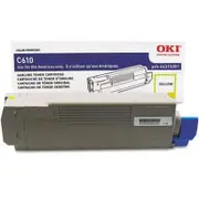 OKI C610 Yellow Toner Cartridge (Original)