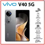 VIVO V40 5G 12GB+256GB SILVER Dual SIM Octa Core Unlocked Android Cell Phone