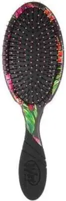 Wet Brush Detangler Ultra-soft IntelliFlex Bristles - NEON TROPICS - NIGHT