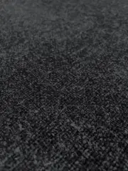 6.625 yds Camira Hemp Sickle Dark Charcoal & Black Woven Wool Upholstery Fabric