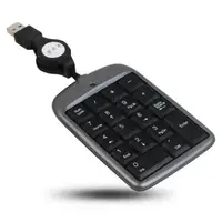 在飛比找樂天市場購物網優惠-數字鍵盤 雙飛燕TK-5筆記本數字小鍵盤迷你外接數字鍵盤免切