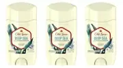 BL Old Spice Anti-Perspirant 2.6oz Deep Sea Solid X 3 Counts