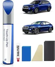 PARTS4EV C1M Phytonic Blue Metallic Touch Up Paint Repair Kit Compatible with BMW - DIY Kit Exactly Matches Chips and Nicks