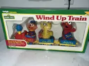 Vintage 90s Tyco Sesame Street Wind up Train Ernie Big Bird Elmo RARE NEW IN BOX