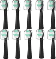 10 Pack Replacement Heads Compatible With Fairywill Toothbrush Heads Electric Handles Fw-507/508/551