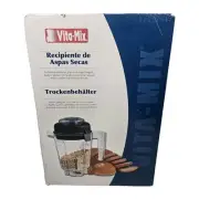 New Vitamix 32 oz. Mini Container Dry Blade Tritan w/ Lid Model VM0137