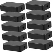 10pcs Abs Enclosure Box for Small Projects Circuit Enclosure Heat Dissipation Reliable Electrical Connections