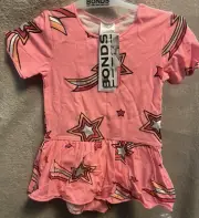 BONDS Stars Pink Romper Balletsuit Size 1 Ballet Dress *BNWT*.