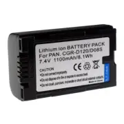 Li-ion 7.4v Battery Pack For Panasonic CGR-D08 CGR-D08A/1B CGR-D08R CGR-D08S