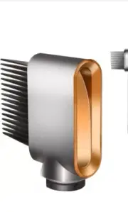 Dyson Airwrap Wide-tooth comb. Copper / Nickel. Authentic. New.
