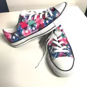 NEW Converse All Star Blue Pink Unisex Shoes Size 7(Men) 9 (Women)