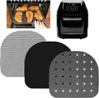 Air Fryer Reusable Liners for Dehydrator Racks Compatible with Chefman 6.3...