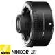 【Nikon 尼康】Z TC-2.0x / TC-2X 2倍 增距鏡 / 加倍鏡(公司貨 Z系列微單眼專用 防潑水 防塵)