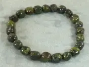 Dragon Stone Small Tumbled Bead Bracelet