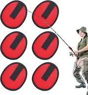 Fishing Lure Cover,Bait Protection Storage - Protective Lure Cover Guard Storage Accessories Set of 6 for Ice Fishing Rods Trolling Outdoor Gear