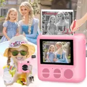 Camera for Kids, Portable Camera with 32G Card & 1080p Video, Instant Print