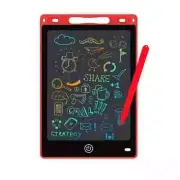 8.5 Inch LCD Writing Tablet for Kids Sketch Drawing Pad Doodle Board Red