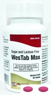 (2PK) Westminster Max WesTab Medical Food, 90 Tablets 369367224093VL