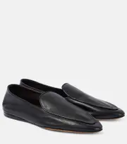 [The Row] The Row Awar leather loafers AU 7.5 black