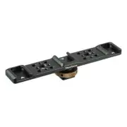 Triple Cold Shoe Mount Bracket for DSLR Mirrorless Camera Microphone Vlogging