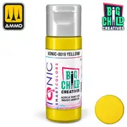 Ionic - Acrylic Paints - Yellow 20ml