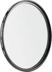 Kase SMP MCUV III Screw-in Slim UV Filter Multicoated Tempered Hardened Optical Glass Anti-Flare Low Reflection (49mm)